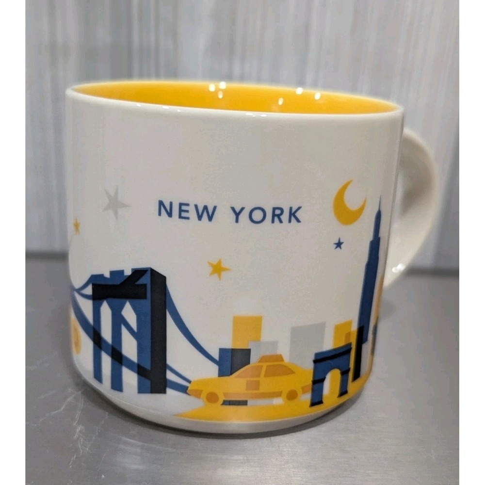 Starbucks New York City "You Are Here" Collection 14oz 2017 Mug New WO Box